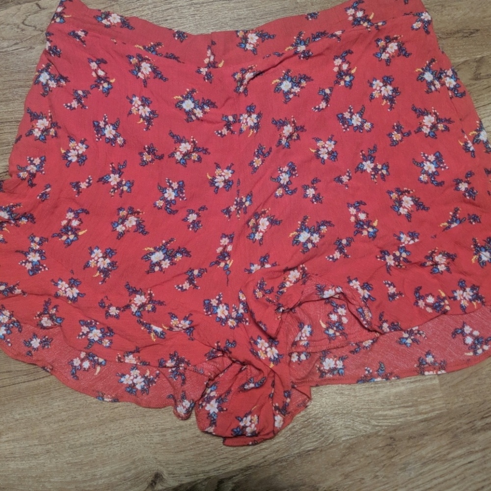 Flowing Floral Shorts